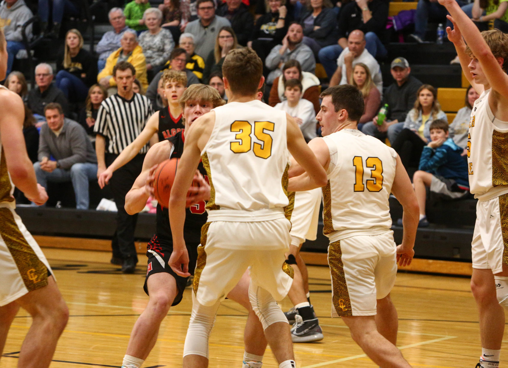 Clear Lake boys basketball vs Algona - Danielson